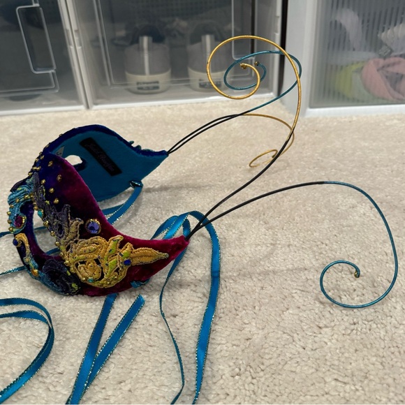 Cirque Du Soleil Mask From Las Vegas Fairy Insect Fantasy Masquerade Halloween - Picture 6 of 11